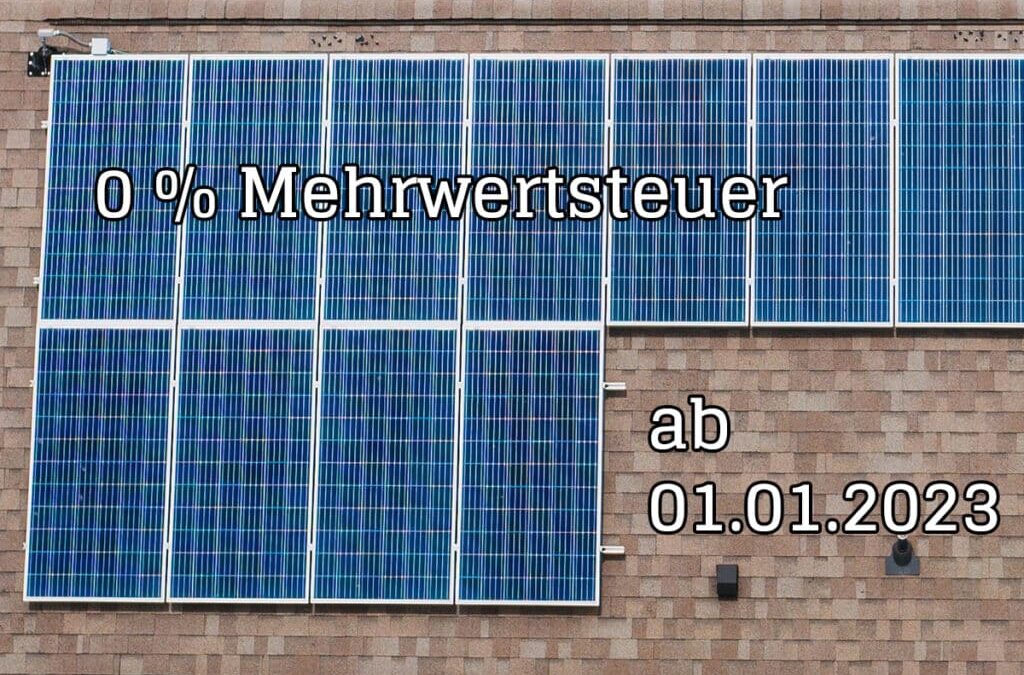 Weniger Steuern und Bürokratie für Betreiber kleiner Photovoltaik-Anlagen