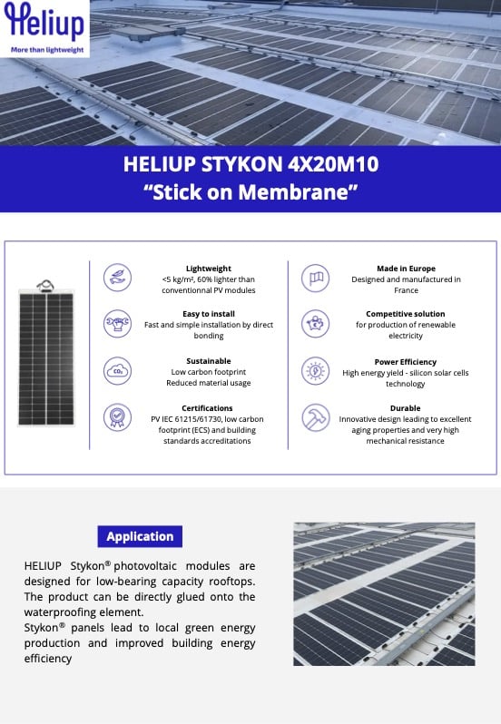 Datenblatt Heliup 4x20M10